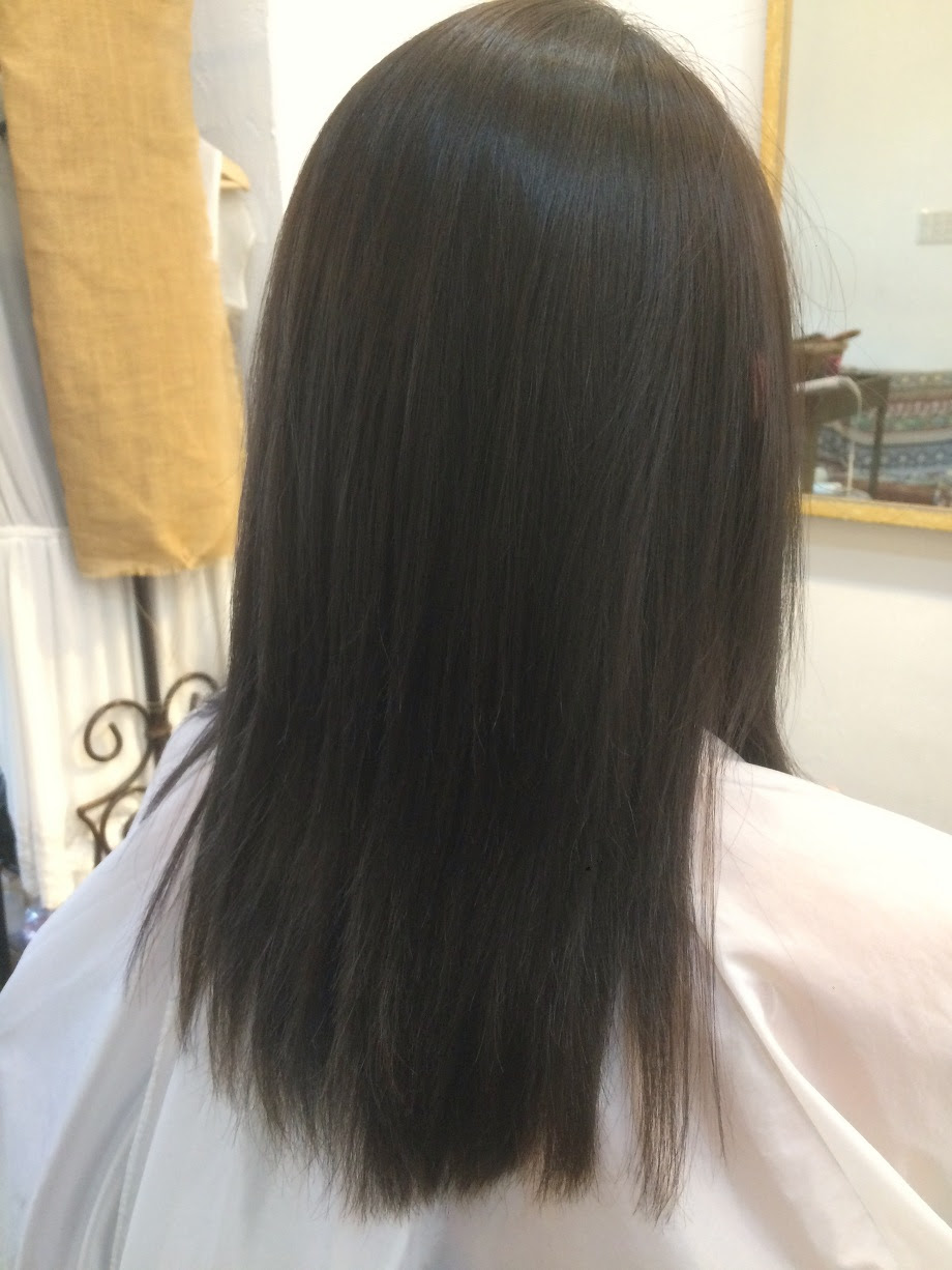 暗めのアッシュにトーンダウンするには 亀有の美容室 チェリッシュブログ About Hair Color