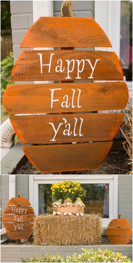 15 Spooky DIY Wood Halloween Decorations for Your Outdoor ...