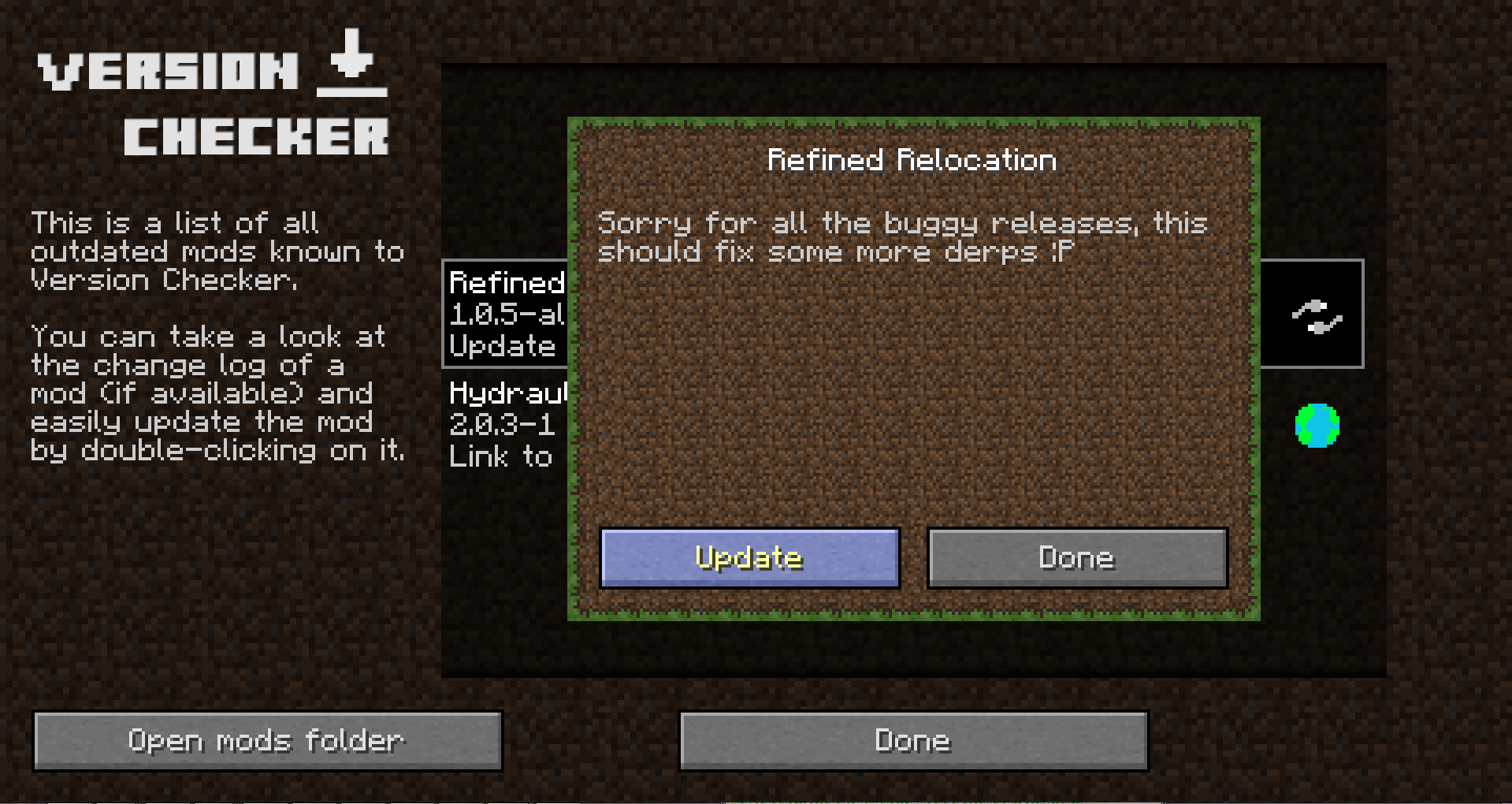 Version Checker Mods Minecraft Curseforge