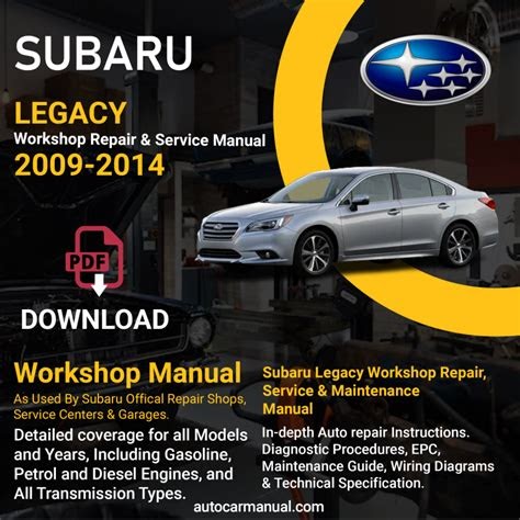 Free 2006 Subaru Legacy Service Repair Manual Software (PDF / ePub)
