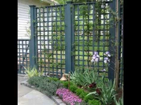 Upcycle old closet doors into a diy outdoor privacy screen and make diy planter boxes and tile them with subway tile. Garden privacy screen ideas - YouTube