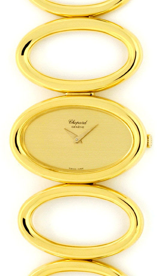 Original-Foto 2, DAMENARMBANDUHR CHOPARD L.U.C. ELLIPSE 18KARAT GELBGOLD, U2142