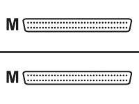 10m Wide Differential SCSI Cable Hd68m-hd68m