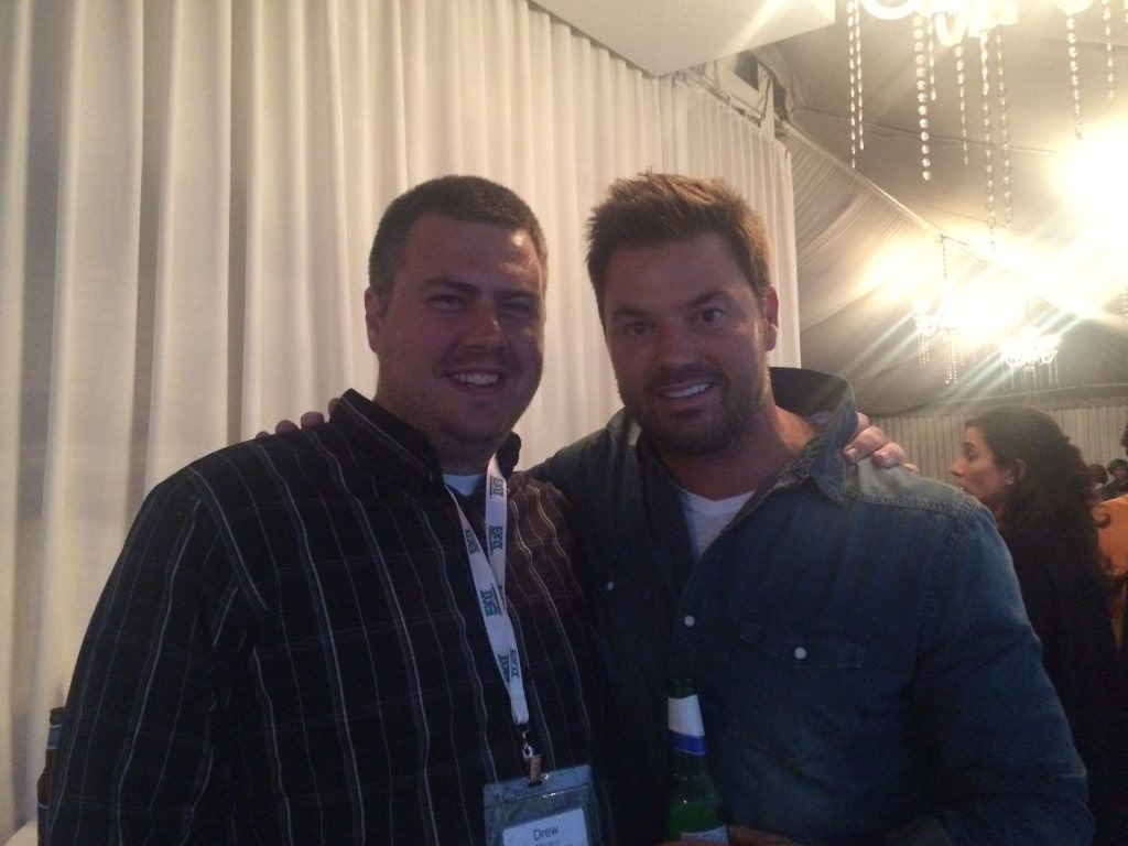 Blake Andrews and I at San Francisco