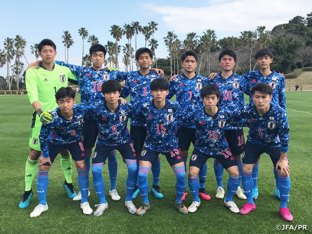 メンバーは U17日本代表jenesys19青少年サッカー交流大会