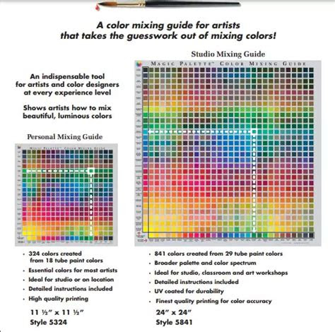  pdf colour mixing chart pdf for artist panot book
