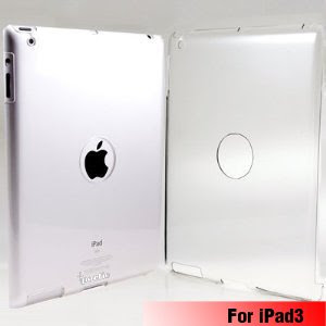 PoeticBasic Smart Cover Partner Slim-Fit PC Case for The New iPad, Crystal Clear