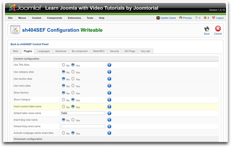 Joomla Must Have Extensions