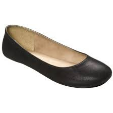 Target Online Clearance: Womens Mossimo Black Odell Ballet Flats ...