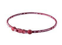 Phiten Star Necklace, 26 - Red