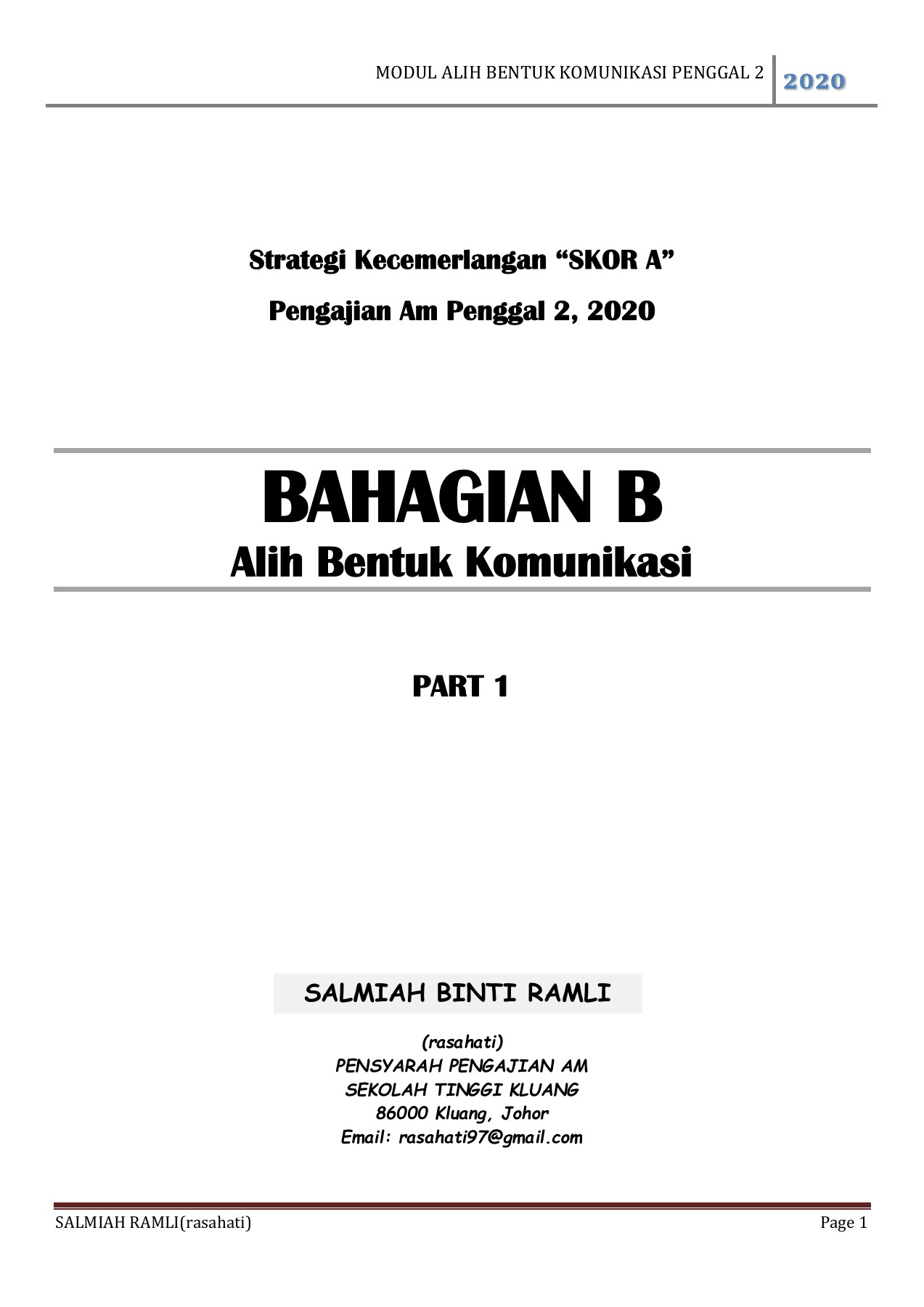 Abk 2020 Part 1 Membalik Buku Halaman 1 23 Anyflip