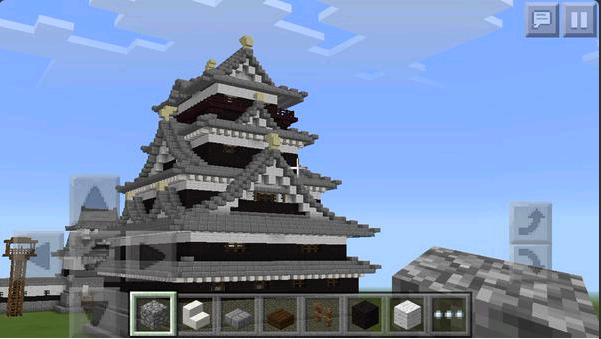 マイクラ 日本 城 作り方