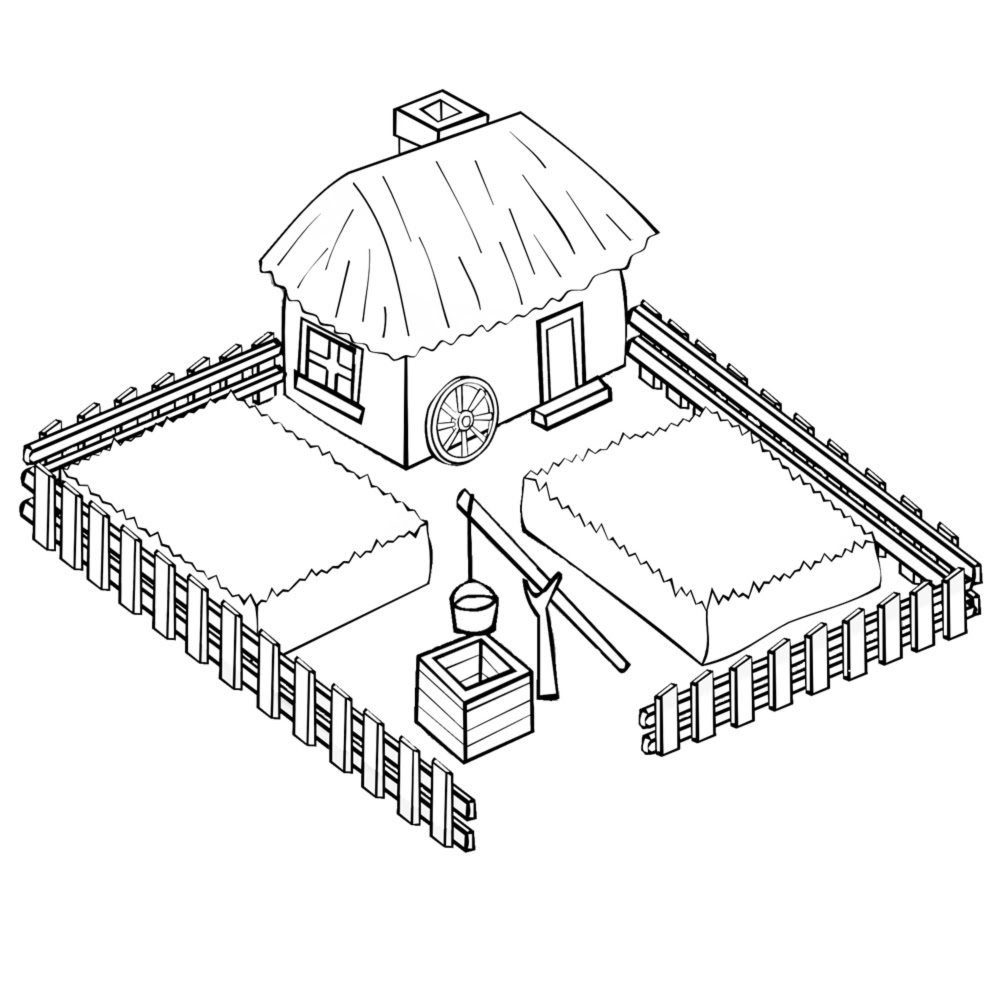 Disegno di La Fattoria da scaricare