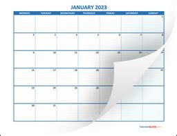  monthly 2023 calendars calendar quickly