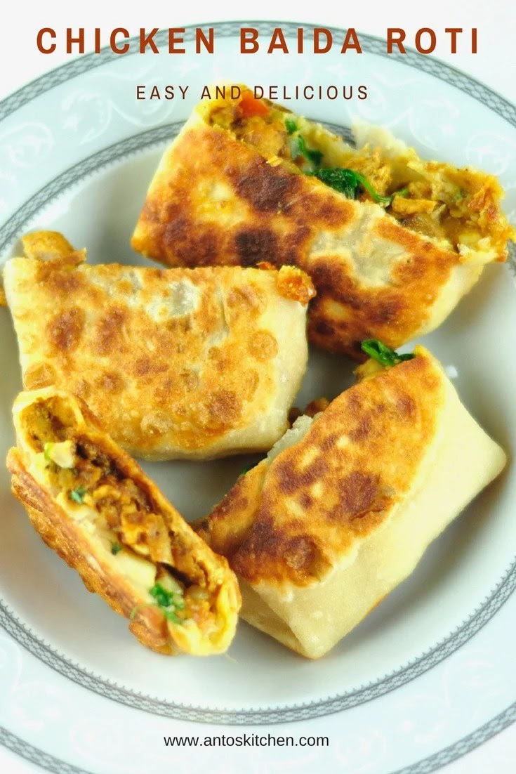 chicken baida roti