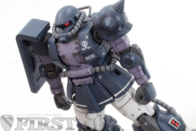 インドアフィールド W Tap ガンプラ Hg The Origin 高機動型ザクii オルテガ専用機 レビュー