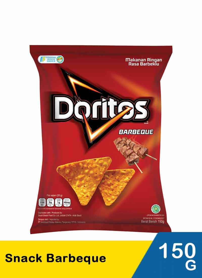 Doritos Snack Barbeque Pck 150 160G KlikIndomaret