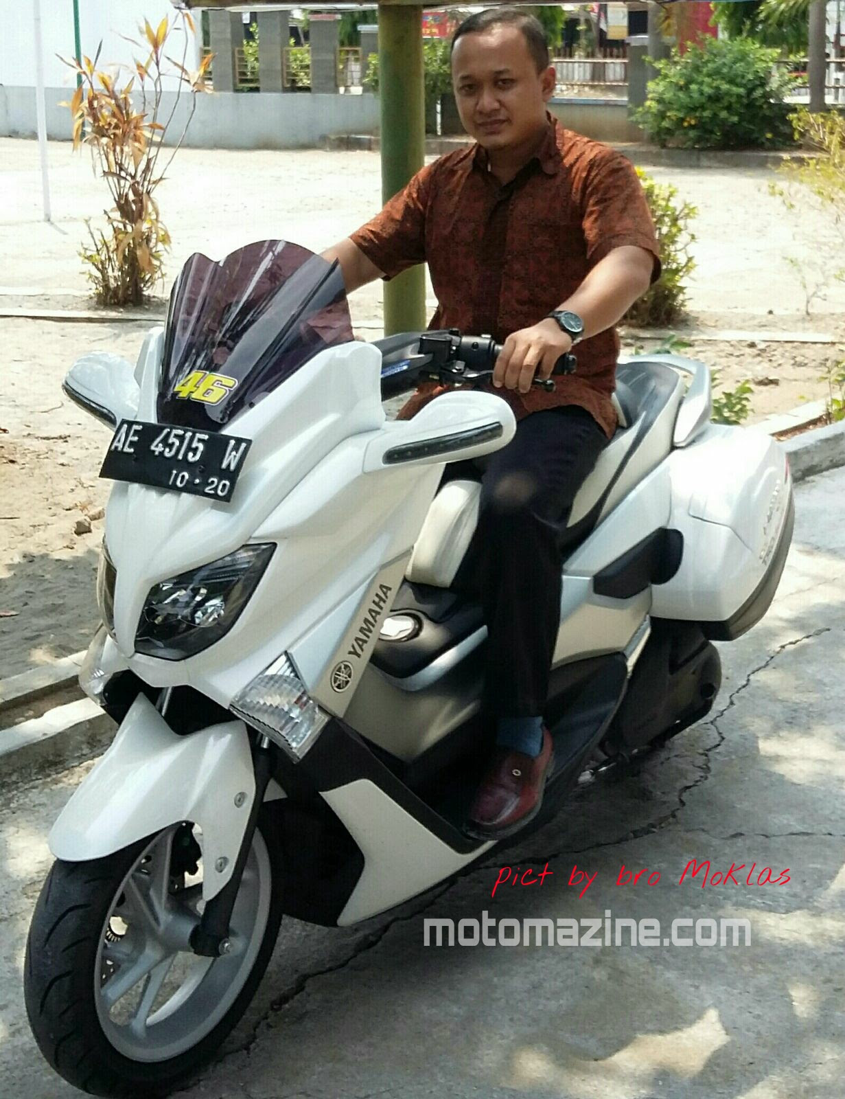 Modifikasi Yamaha NMax Gambot Nan Elegan Motomazinecom Modifikasi Yamaha NMax Gambot Nan Elegan Motomazinecom