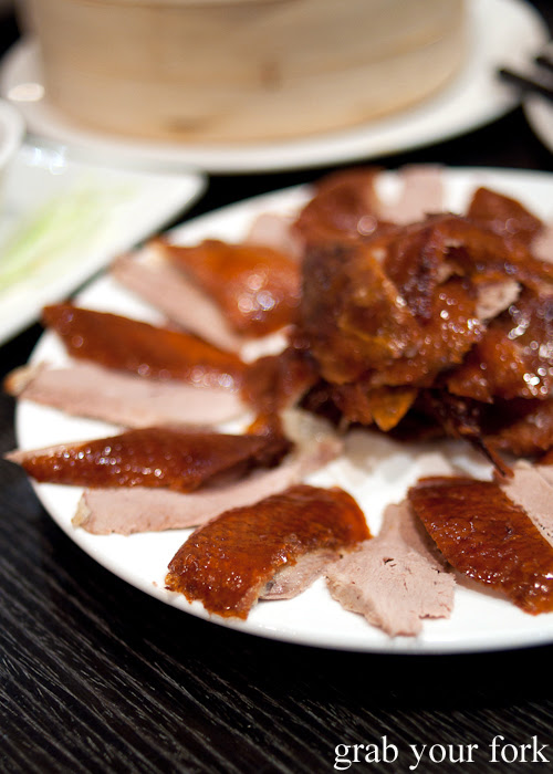 Peking duck at Lynn Shanghai Sydney