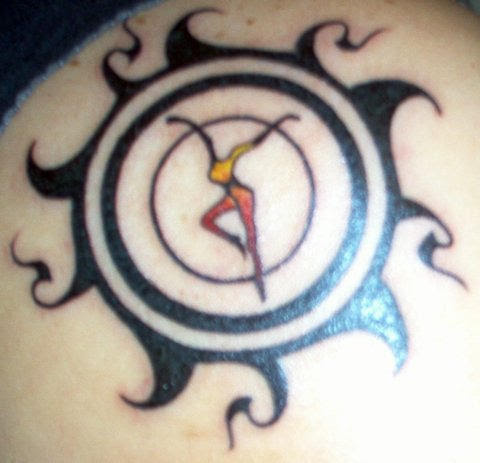 sun and moon tattoos