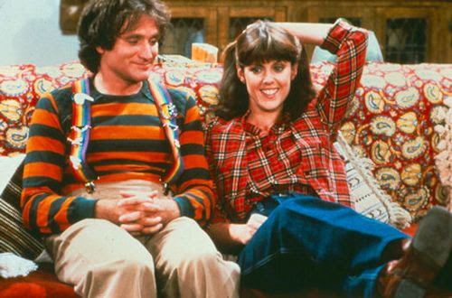 Pam Dawber and Robin Williams - Mork & Mindy