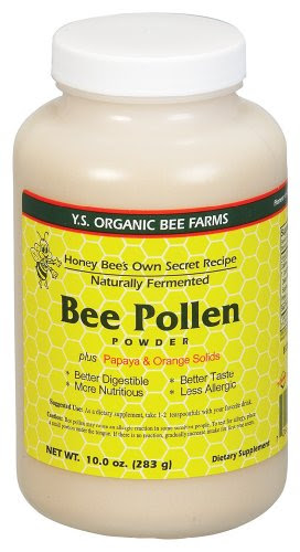 Black Friday YS Royal Jelly/Honey Bee - Bee Pollen Naturally Fermented, 10 oz powder Deals