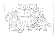Brawl Stars Bilder Ausmalbilder