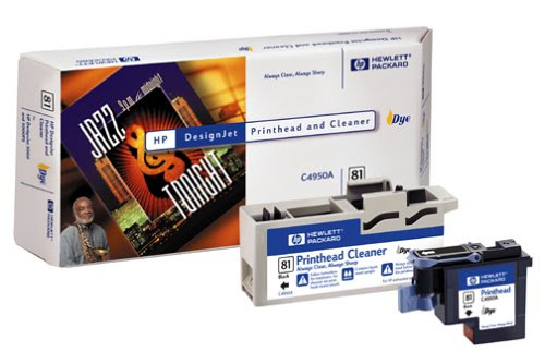 Black #81 Dye Printhead/ph Designjet 5000 Series