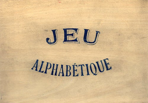 jeu abc boite