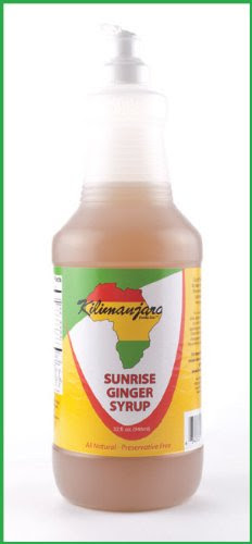 Sunrise Ginger Syrup