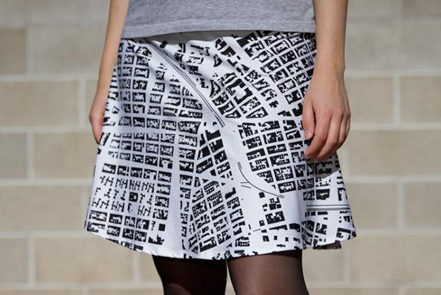 Monochome custom skirt