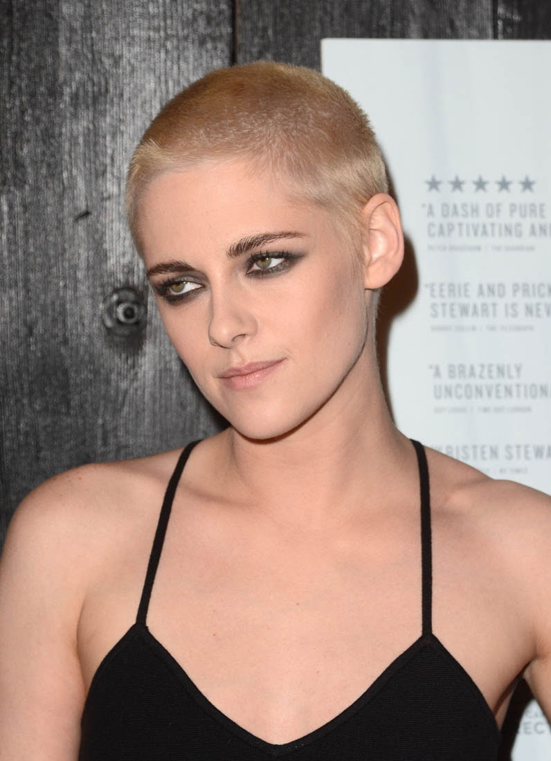 Kristen Stewart's buzzcut at Personal Shopper premiere