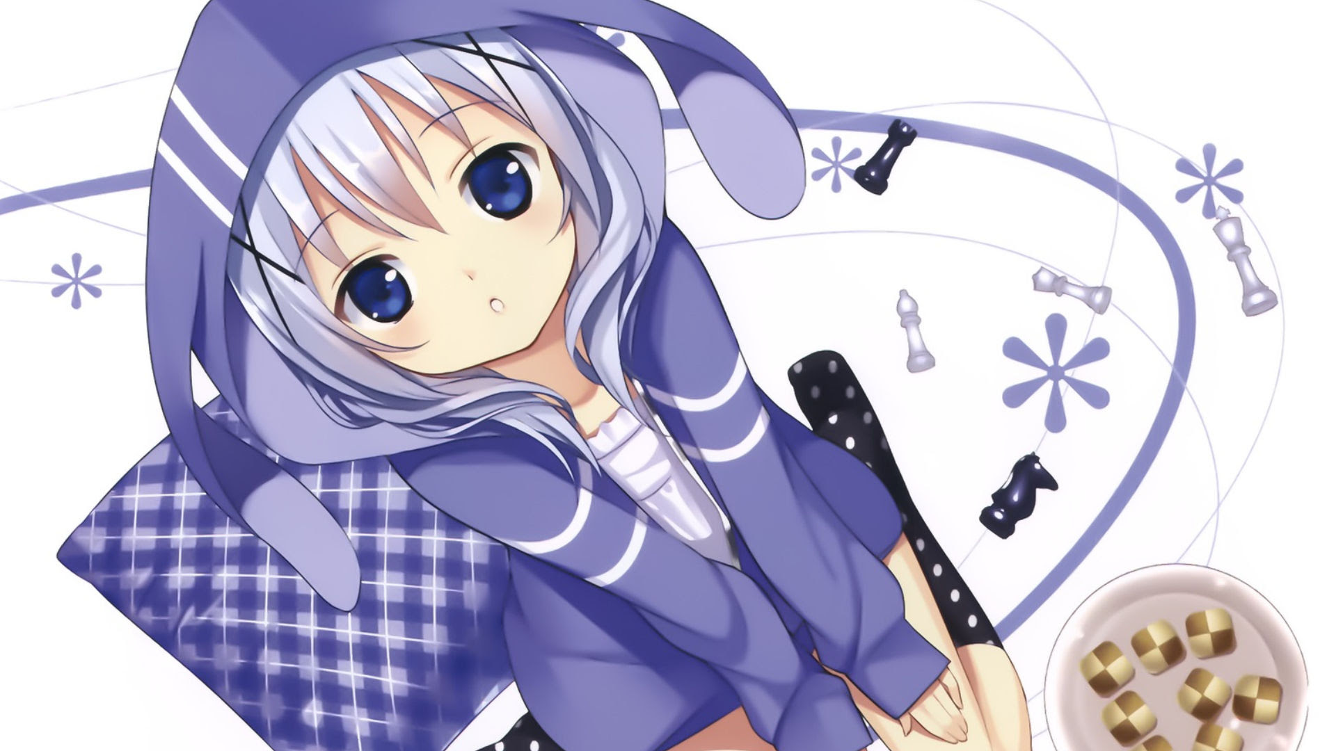 ご注文はうさぎですか 壁紙 チノ Pc壁紙 19 1080 他 アニメ壁紙ネット Pc Android Iphone壁紙 画像