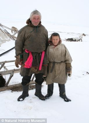 The remains were found by reindeer herder Yuri Kudi and his sons