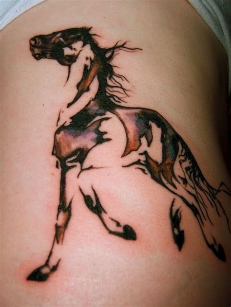 tribal horse tattoo ideas  pinterest