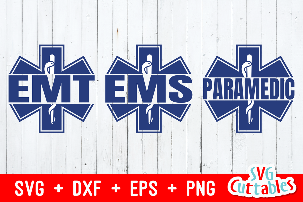 Download Paramedic Ems Emt Bundle Svg Cut File Svgcuttablefiles