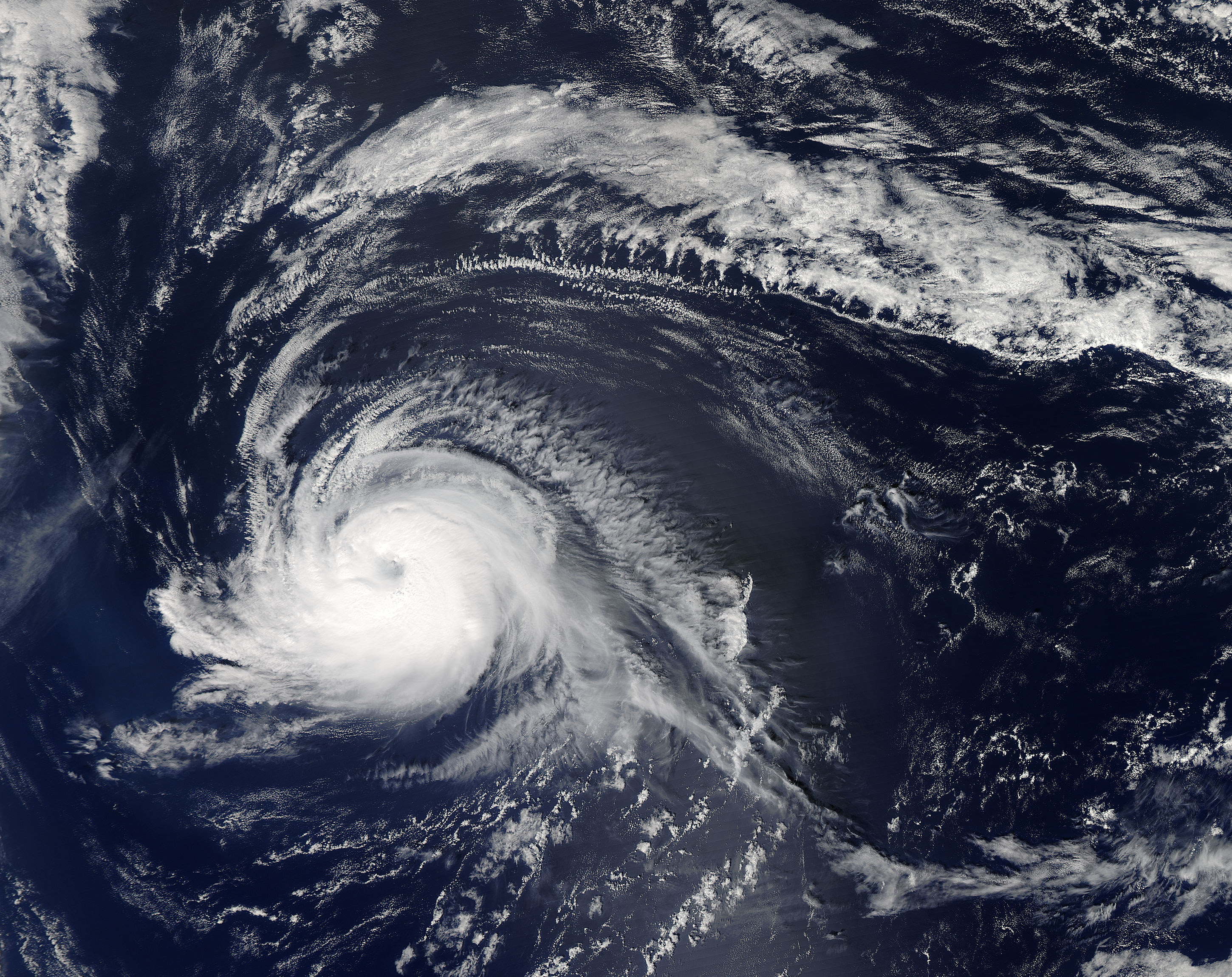 NASA MODIS Image of the Day: September 18, 2012 - Hurricane Michael (13L) in the Atlantic Ocean