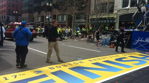 More Photos Show Private Military Security Running Drills at Boston Marathon The Craft Boston Finish Line