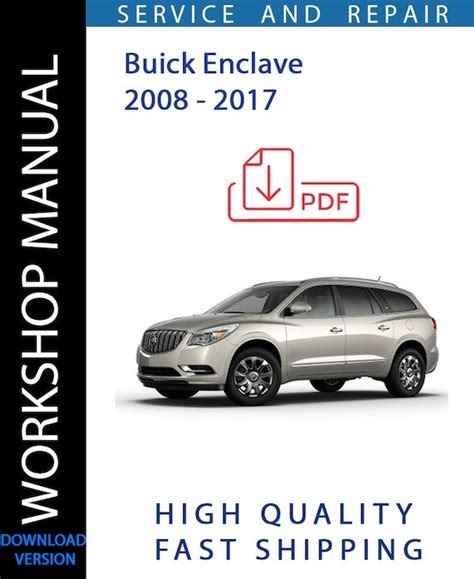 eBook 2008 Enclave Service And Repair Manual