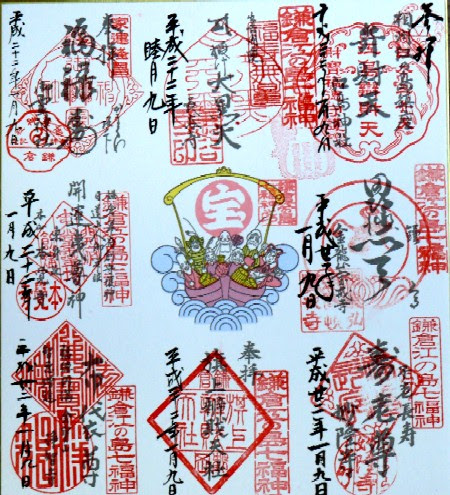 バックｇの日記 七福神めぐり