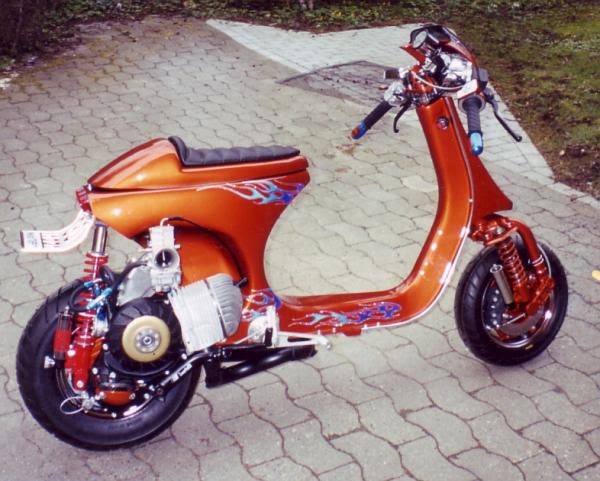 50 Gambar Modifikasi Motor Vespa Unik & Antik 2016 | Modif ...