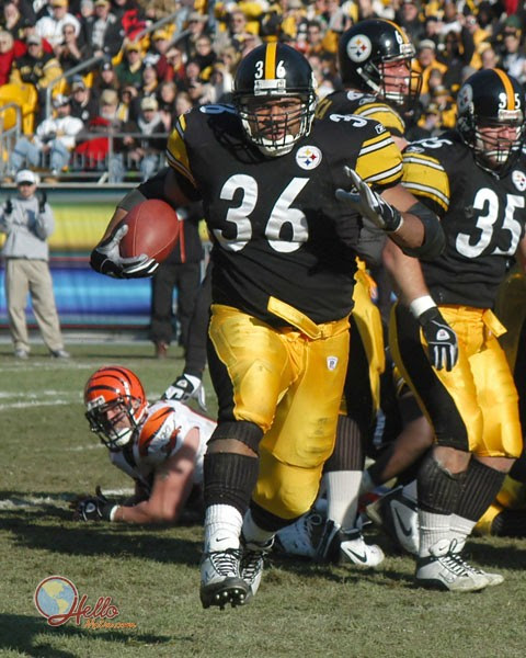 Jerome Bettis BlackAndYELLOW