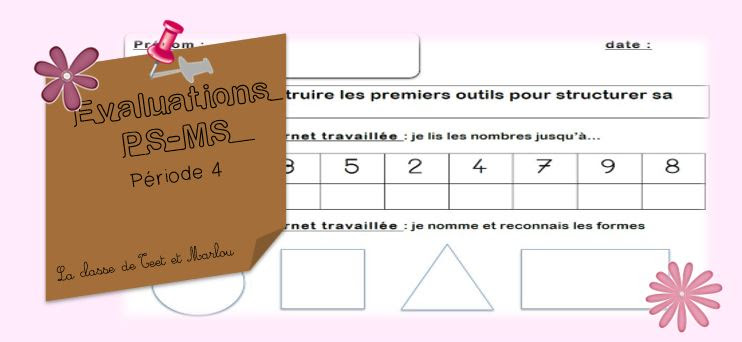 Les Evaluations La Classe De Teet Et Marlou