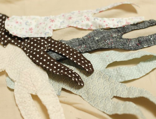 Making sloth cuff