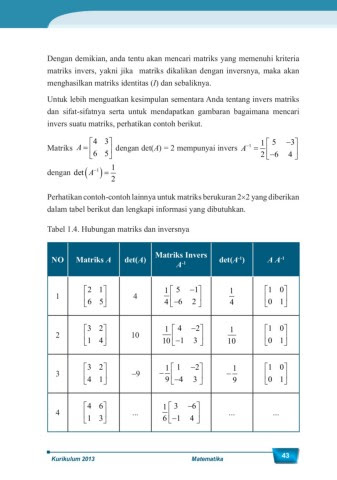 Contoh Soal Cerita Matriks Cara Golden