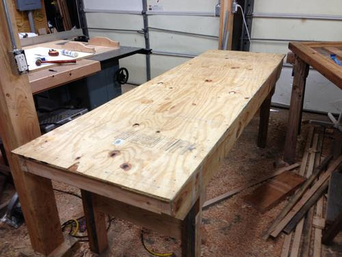 Kevin's knock down workbench