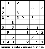 O sudoku do día por SudokusWeb.com