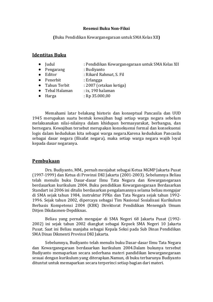 Contoh Novel Pendidikan  contoh makalah evaluasi 