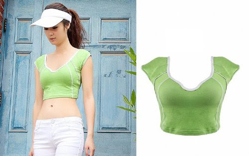  Dandelion Dreams Vêtement de sport, sous-vêtements de sport , une seule pièce soutien-gorge, T-shirt court soutien-gorge, T-shirts et l'intégration des soutiens-gorge, Deep V, Confort Seamless Top Yoga Sport Bra, Le rassemblement de la poitrine, design mince, matériau: 95% coton, 5% élasthanne, très doux et confortable, respirante, si vous avez le sentiment d'effrénée, pas de jantes, 100% du soutien-gorge souple, parfaitement adapté à votre corps, comme le sentiment de ne pas porter un soutien-gorge. Aucune oppression, de protéger la santé de votre corps, des tissus naturels, respirant soutien-gorge. Convient pour toutes les occasions, occasionnel, la marche, le jogging, l'usage journalier, faites votre plus beau . vert (XL:80CM-88CM)