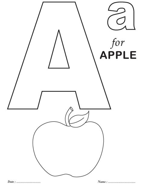 It doesn't matter if they can't yet. jumbocoloringinfo alphabet kindergarten malvorlagen kinder lernen